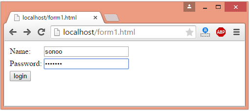 php form